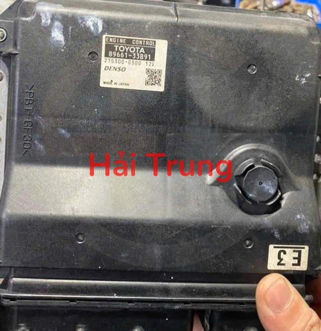 Hộp điều khiển động cơ ECU ECM Toyota Camry 2007 2.4 Tháo Xe 89661-33B91 8966133B91