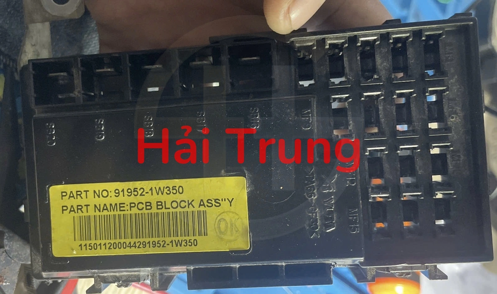Hộp cầu trì Kia Rio Tháo xe 919521W350