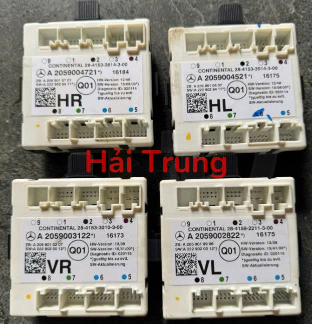 A0009004721 Tháo xe Hộp điều khiển khóa trung tâm Mercedes-Ben