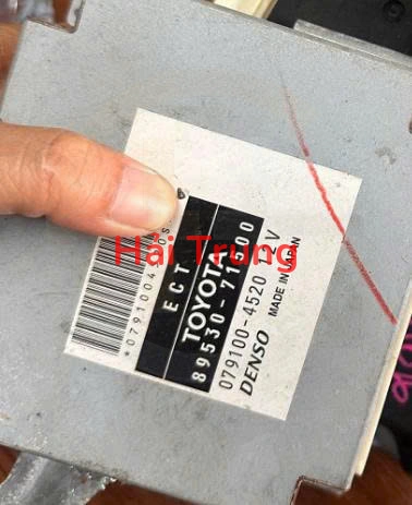 8953071500 Hộp điện Toyota Hilux, Fortuner máy dầu Tháo Xe