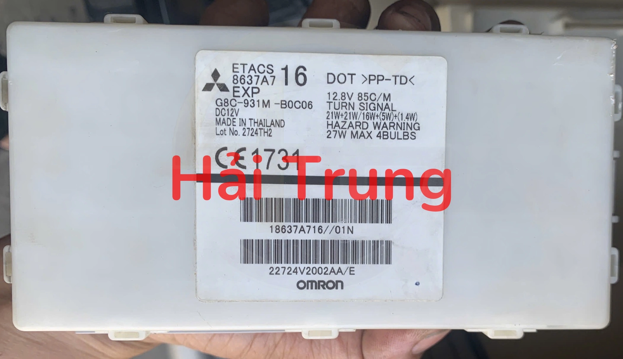 Hộp Etacs Mitsubishi Pajero Sport Tháo Xe 8637A716
