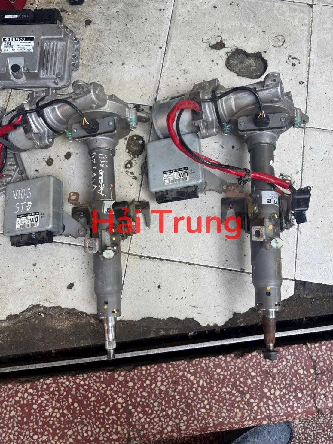 Hộp cầu trì trong xe Toyota Vios 2014-2020 Tháo xe