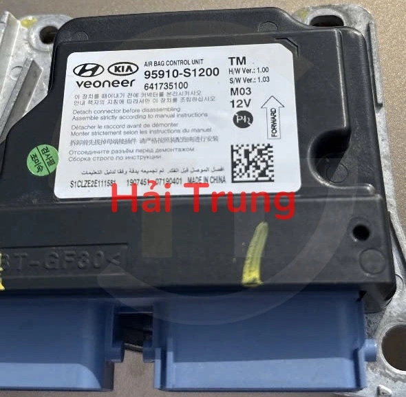 Hộp điều khiển túi khí Hyundai Santafe 2019 2020 2021 Tháo Xe 95910-S1200 95910S1200