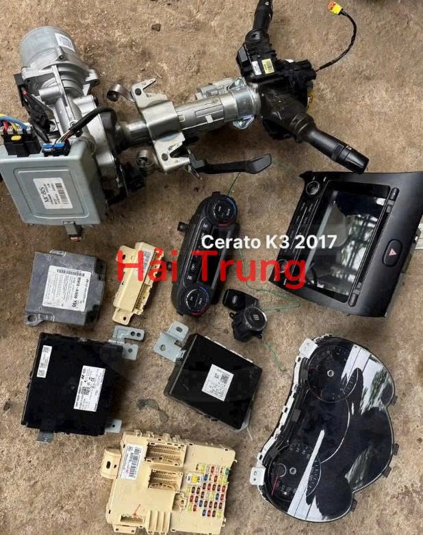 Full bộ điện nổ, set hộp điện đầy đủ Kia K3 2017 Tháo xe