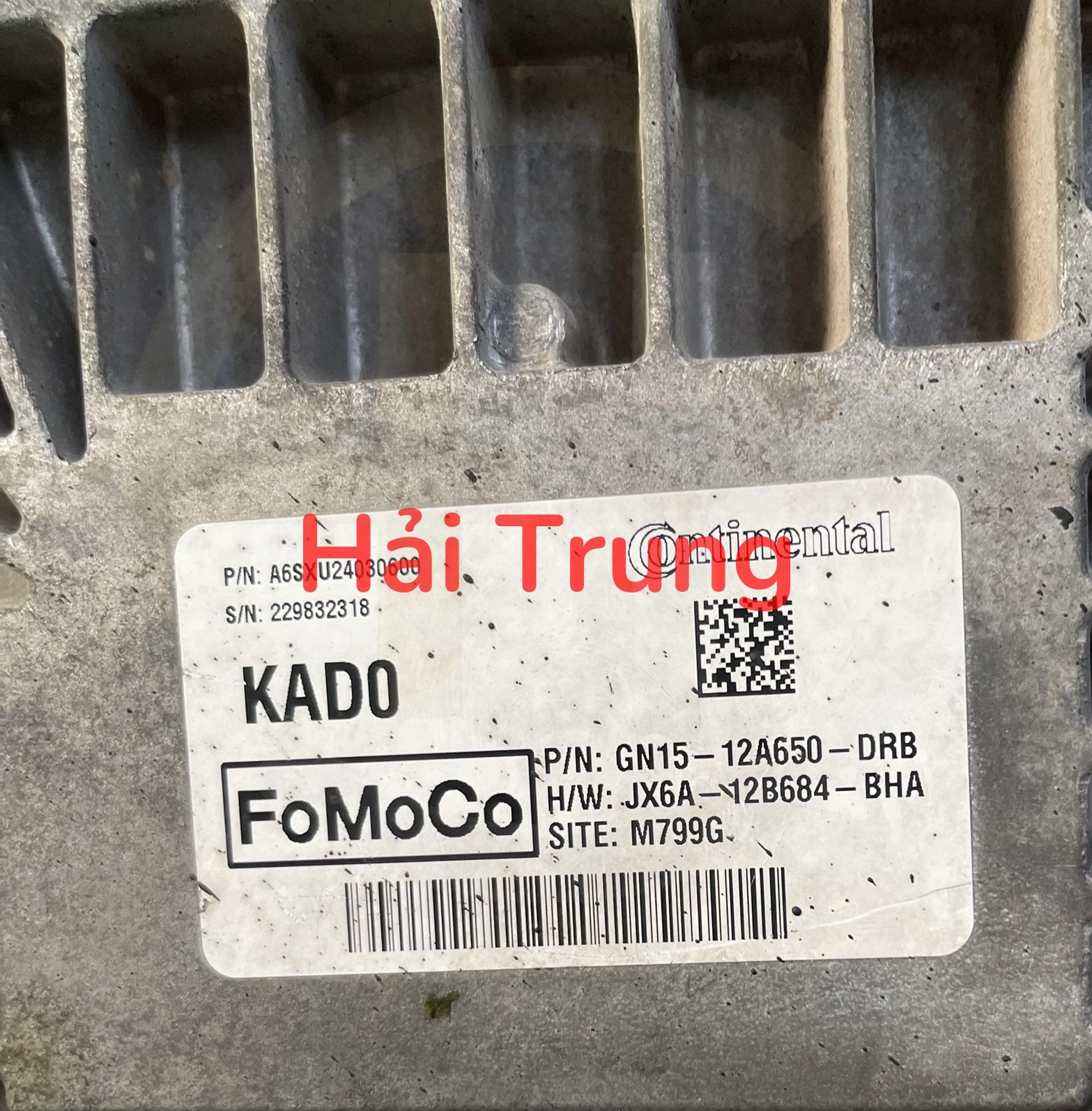 Hộp điều khiển động cơ Hộp đen ECU Ford Ecosport Tháo Xe GN15-12A650-DRB