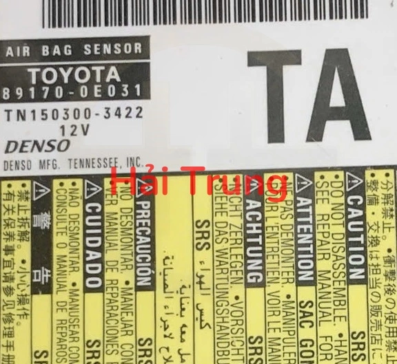 Hộp điều khiển túi khí Lexus RX350 Tháo Xe 89170-0E031