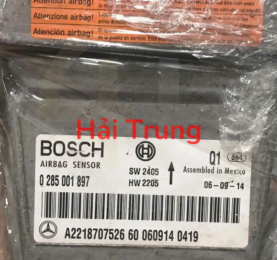 A2218707526 Hộp điều khiển túi khí Mercedes-Benz S W221 Tháo Xe