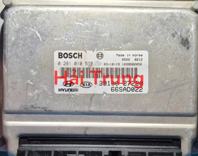 Hộp điều khiển động cơ ECU Hyundai Santafe 2001-2005 Tháo Xe 39100-27220