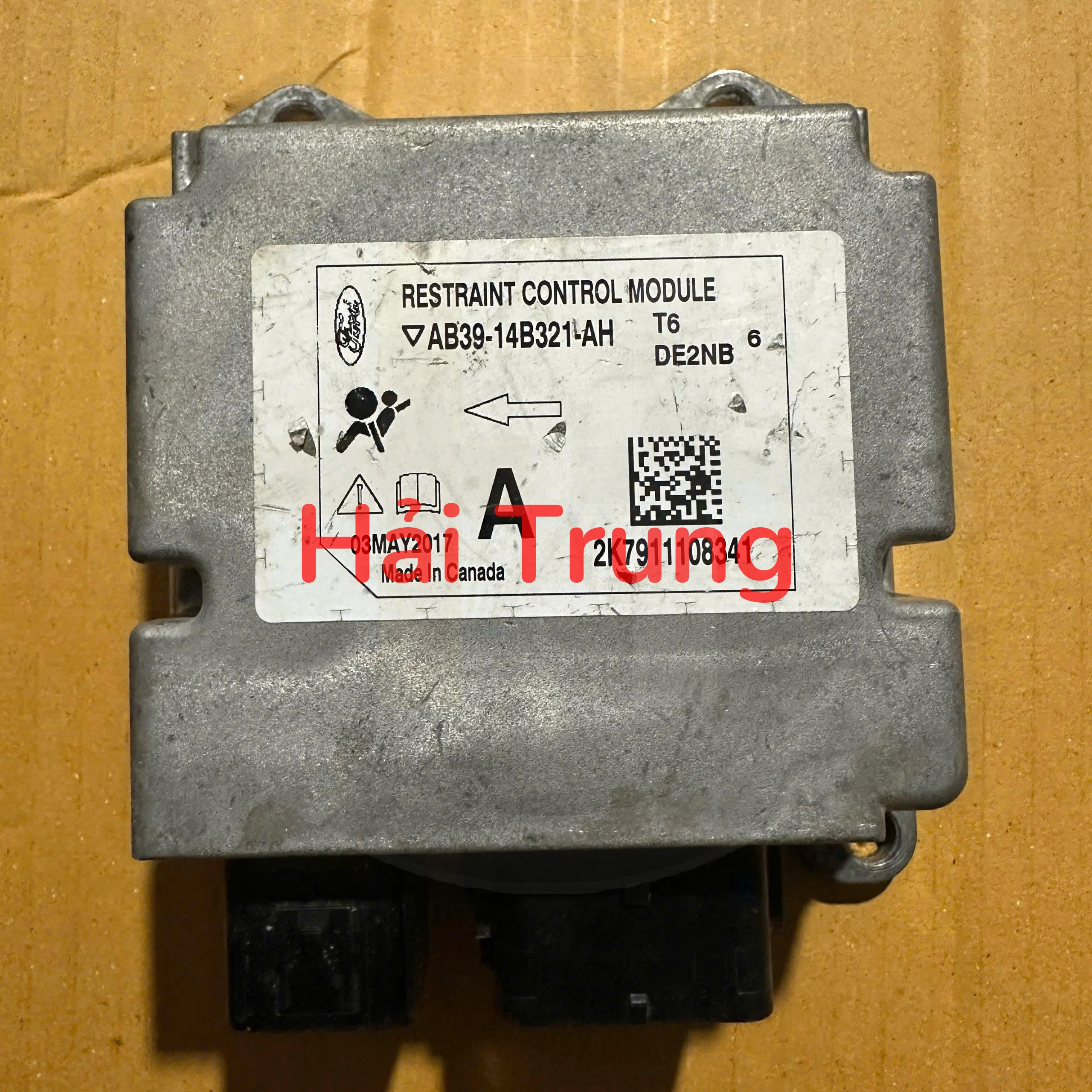 AB3914B321AH Hộp điều khiển túi khí Ford Ranger 2011 - 2015 Tháo Xe