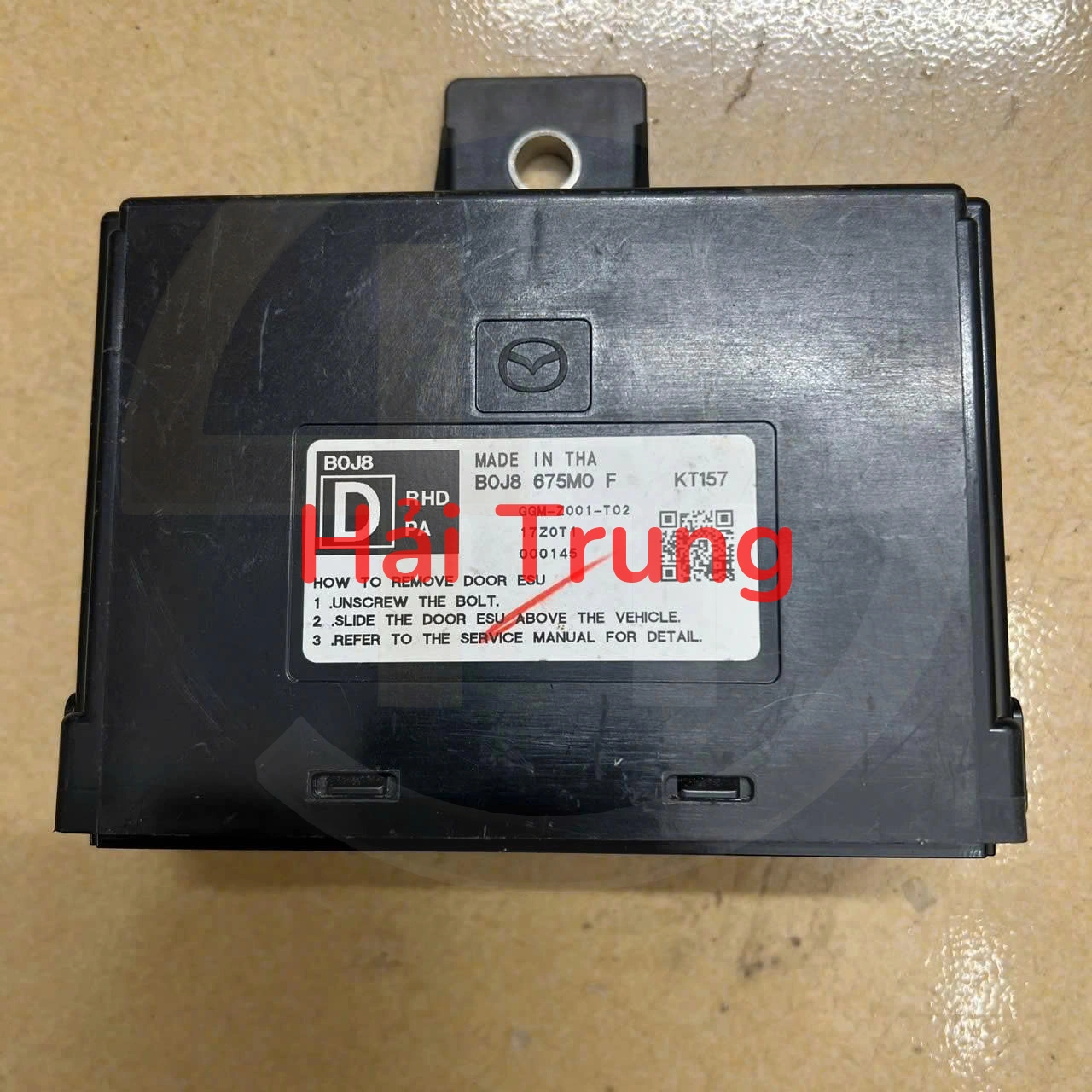 B0J8675M0F Hộp điều khiển cửa trước lái ECU Mazda CX30 2020 - 2026 Tháo Xe