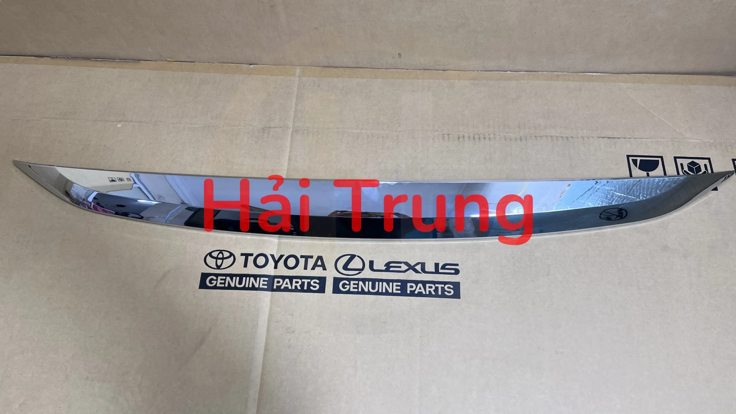 Nẹp mạ capo Toyota Fortuner cao cấp