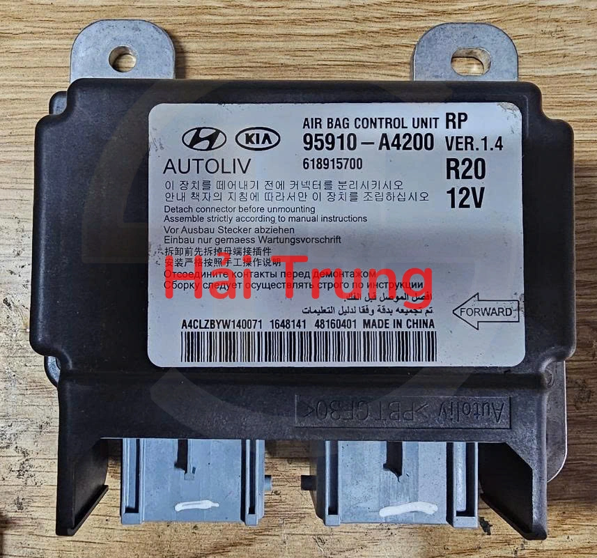 95910A4200 Hộp điều khiển túi khí Kia Carens 2013-2016 Tháo xe Zin