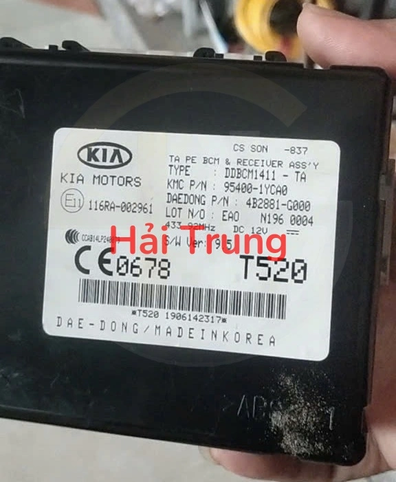 Hộp Bcm Kia Rio 954001YCA0