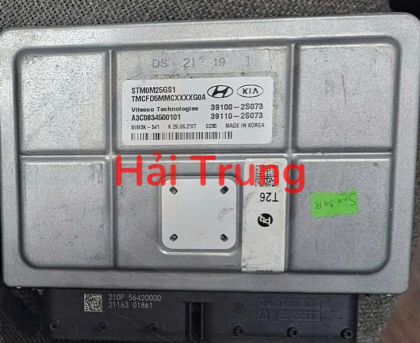 Hộp điều khiển động cơ (ECU ECM) Hyundai Santafe Tháo Xe 39100-2S073 391002S073