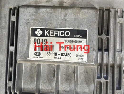 Hộp điều khiển động cơ Hộp đen ECU Kia Morning Tháo Xe 39110-02JE0