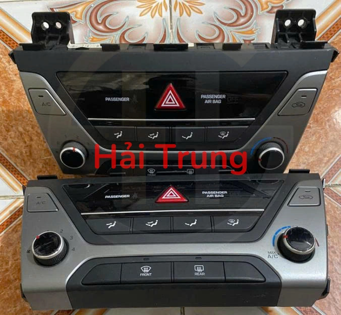Tháo xe bảng điều khiển công tắc điều hòa Ac Hyundai Elantra 2017 2018