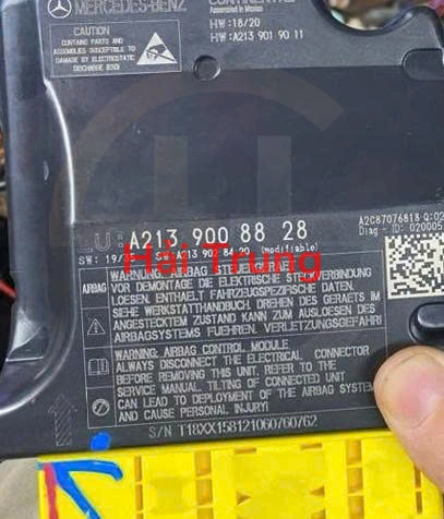 Hộp điều khiển túi khí Mercedes-Benz W213 Tháo Xe A2139008828