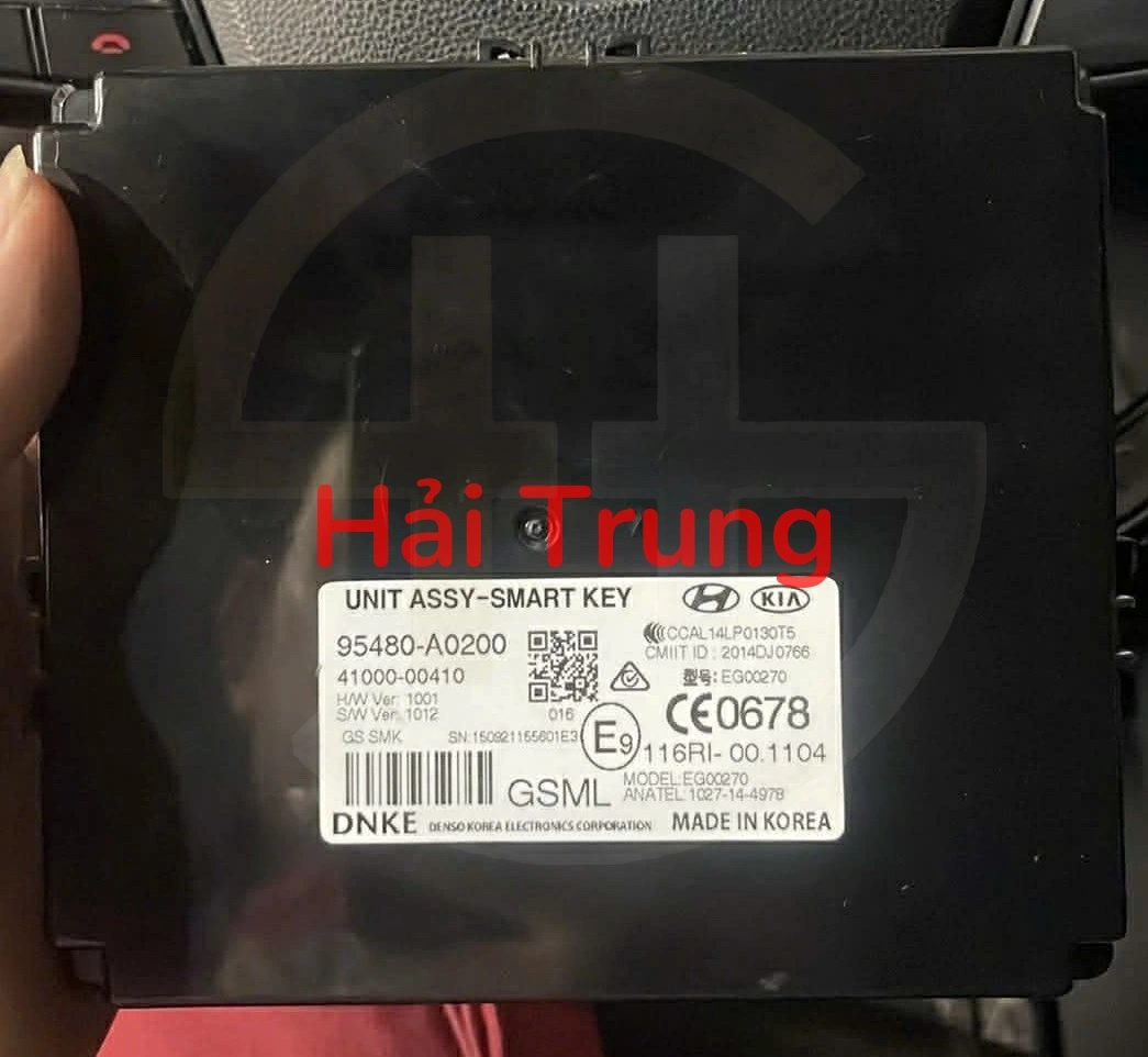 Hộp điều khiển chìa khóa thông minh Smart Key Hyundai Creta 2015-2018 Tháo Xe 95480A0200