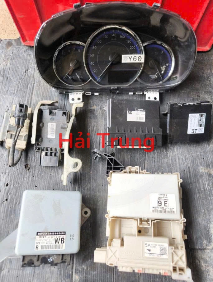 Full bộ điện, bộ nổ, hộp điện đầy đủ Toyota Vios 2020 Tháo Xe