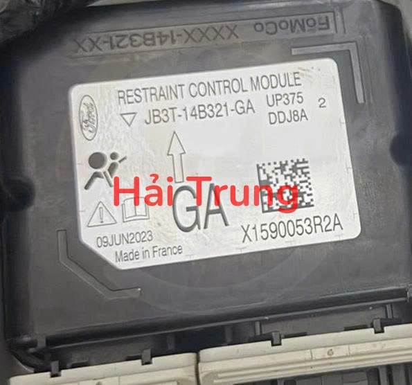 Hộp điều khiển túi khí Ford Ranger Tháo Xe JB3T-14B321-GA JB3T14B321GA