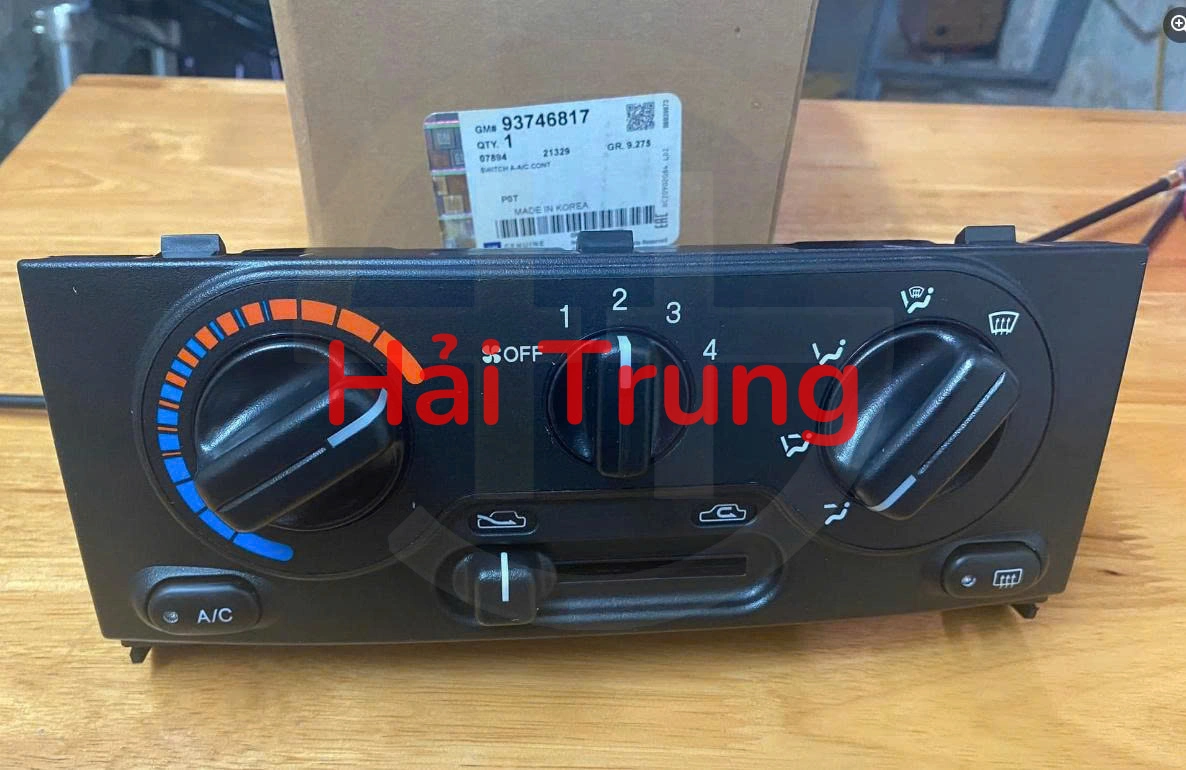 Bảng điều khiển công tắc điều hòa Ac Daewoo Lanos 2000 93746817