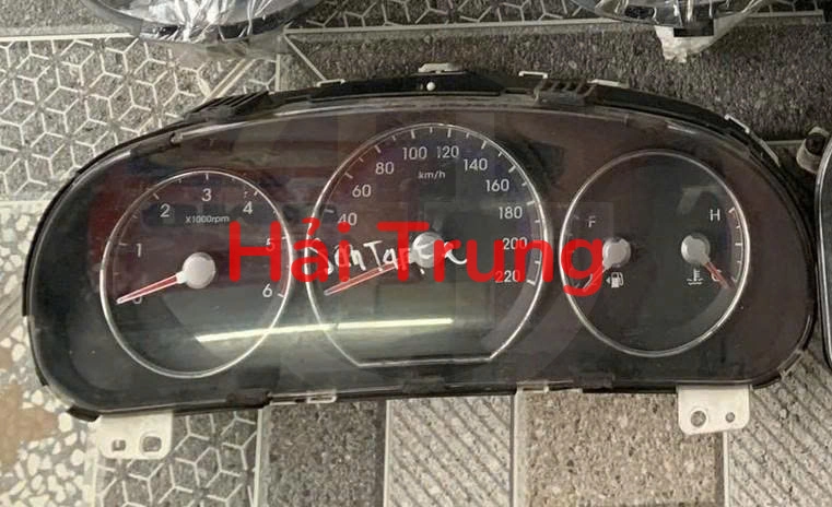 Tháo xe Đồng hồ táp lô Hyundai Santafe 2009 2010 2011