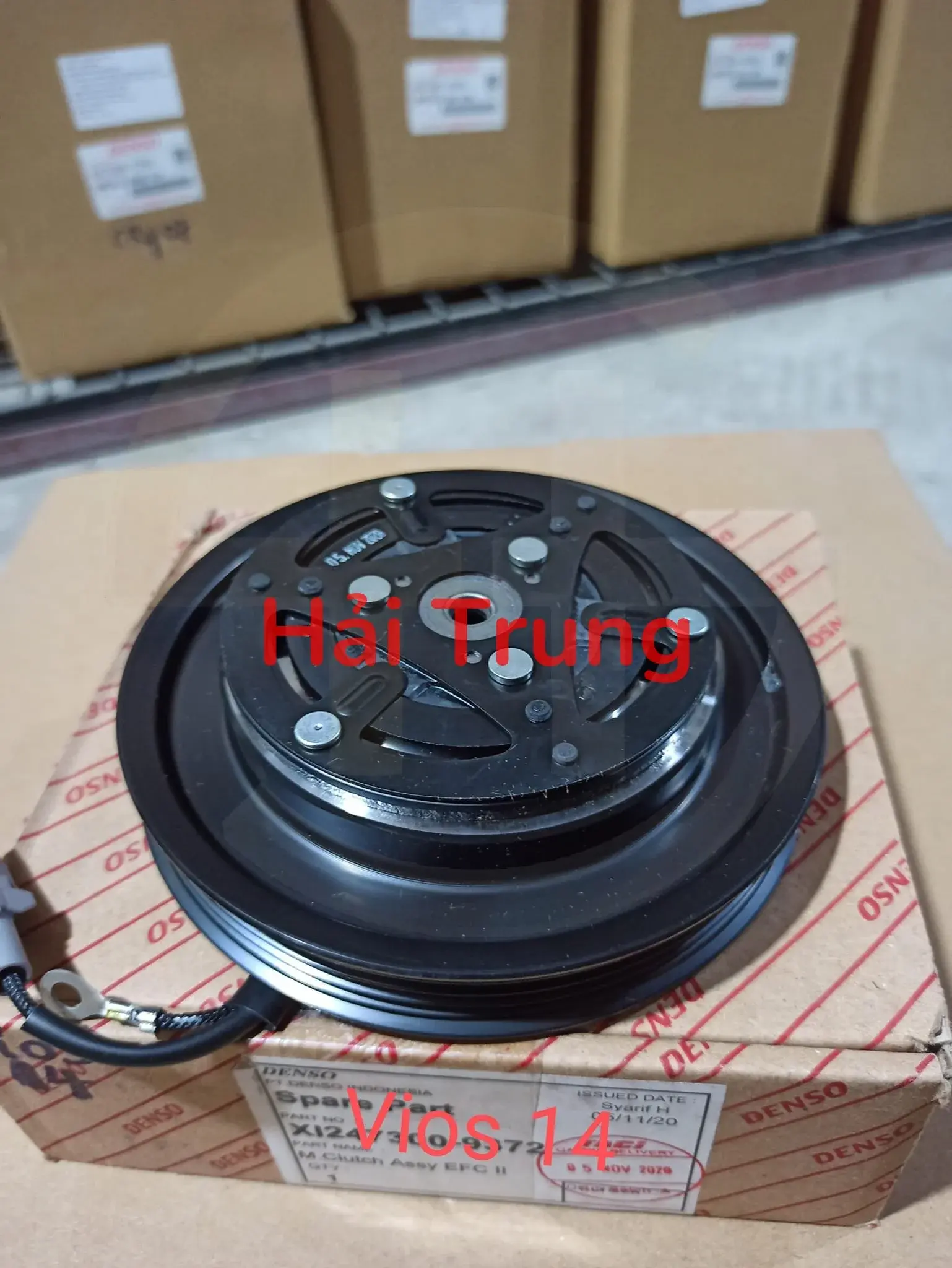 Bộ điện đầu lốc Toyota Vios 2008-2022 chính hãng Denso 