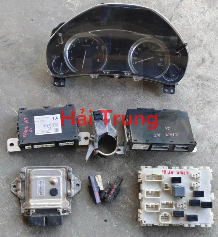 Full bộ điện, bộ nổ, hộp điện đầy đủ Suzuki Ciaz số tự động Tháo Xe