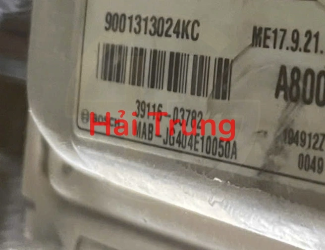 Hộp điều khiển động cơ ECU Kia Soluto 1.4 Tháo Xe 39116-03782 3911603782