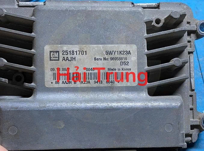 Hộp điều khiển động cơ ECU Chevrolet Spark M300 Tháo Xe 25181701