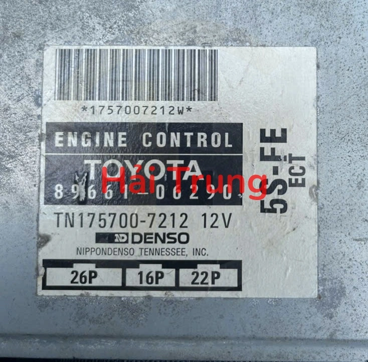 Hộp điều khiển động cơ Hộp đen Ecu Toyota Camry 1997-2002 2.2 Tháo Xe 89661-06290