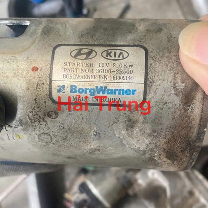 361002R500 Củ đề Santafe, Sorento 2022 Tháo xe