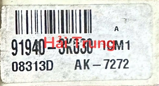 Hộp rơ-le chính (Relay Box-Main) Hyundai Sonata Tháo Xe 91940-3K030 919403K030