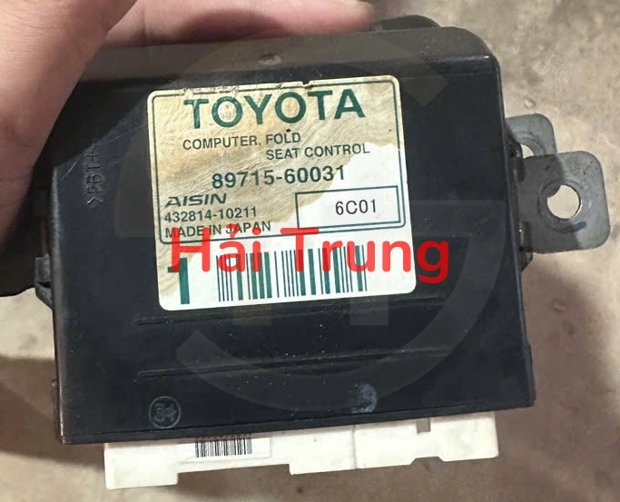 8971560031 Hộp điều khiển ghế Lexus GX460 Tháo Xe