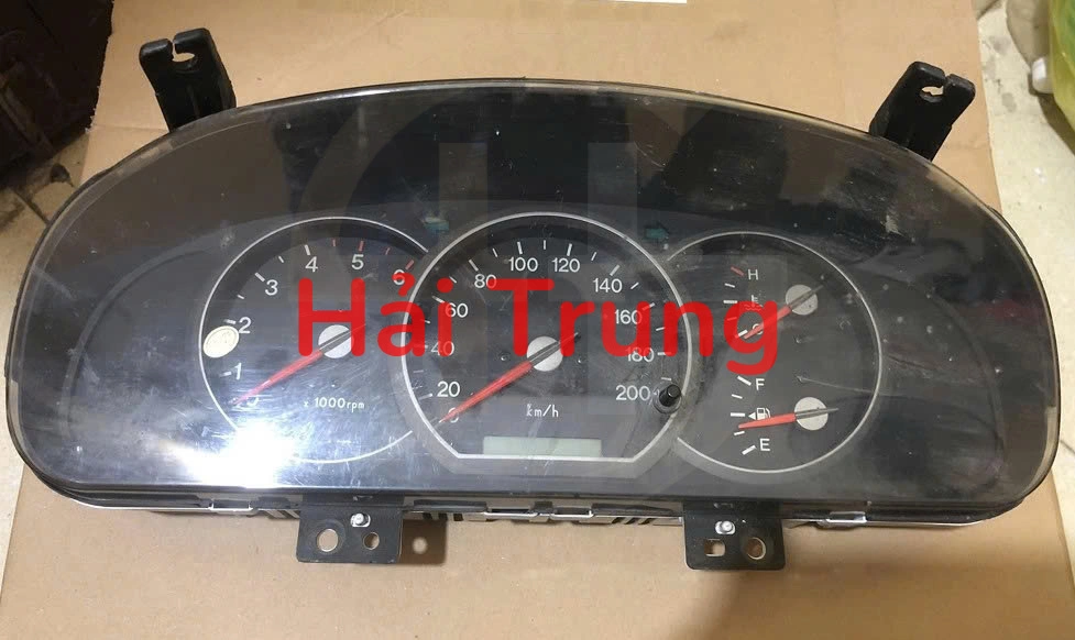 Tháo xe Đồng hồ táp lô Kia Carnival 2005 2006 2007