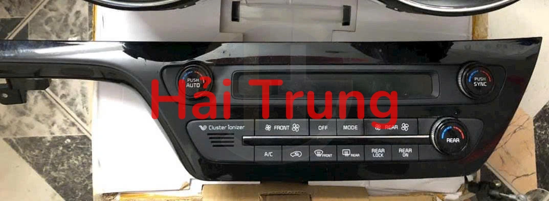 Tháo xe Bảng điều khiển điều hòa AC Kia Sedona