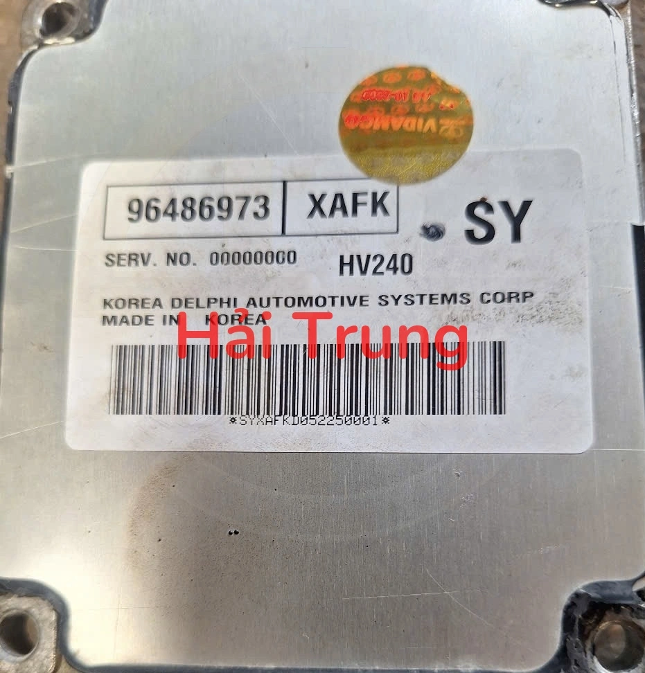 Hộp điều khiển động cơ Hộp đen ECU ECM Daewoo Gentra Tháo Xe 96486973