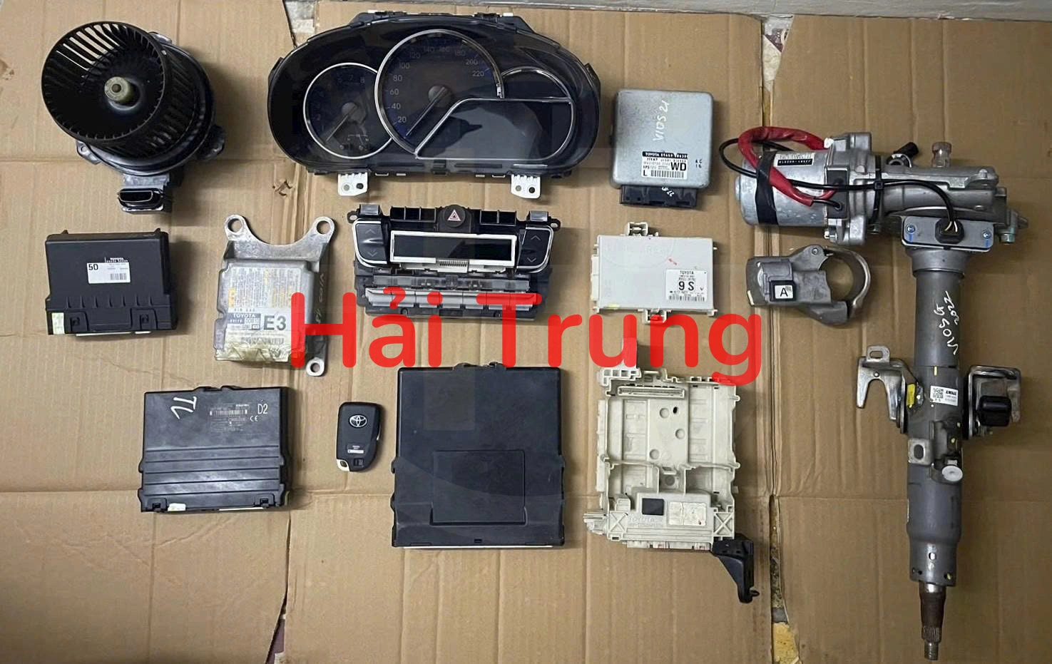 Bộ điện Toyota Vios 2022 2023 2024 Tháo xe Zin