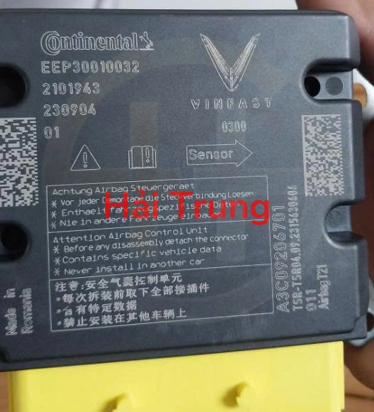 Hộp điều khiển túi khí Vinfast VF8 Tháo Xe EEP30010032