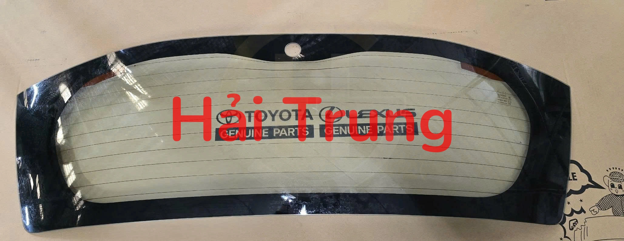 Kính chắn gió sau Toyota Veloz 2022-2025