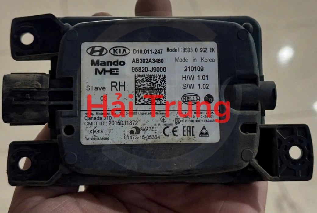 95820J9000 Hộp Radar cảnh báo điểm mù Hyundai Kona 2018-2023