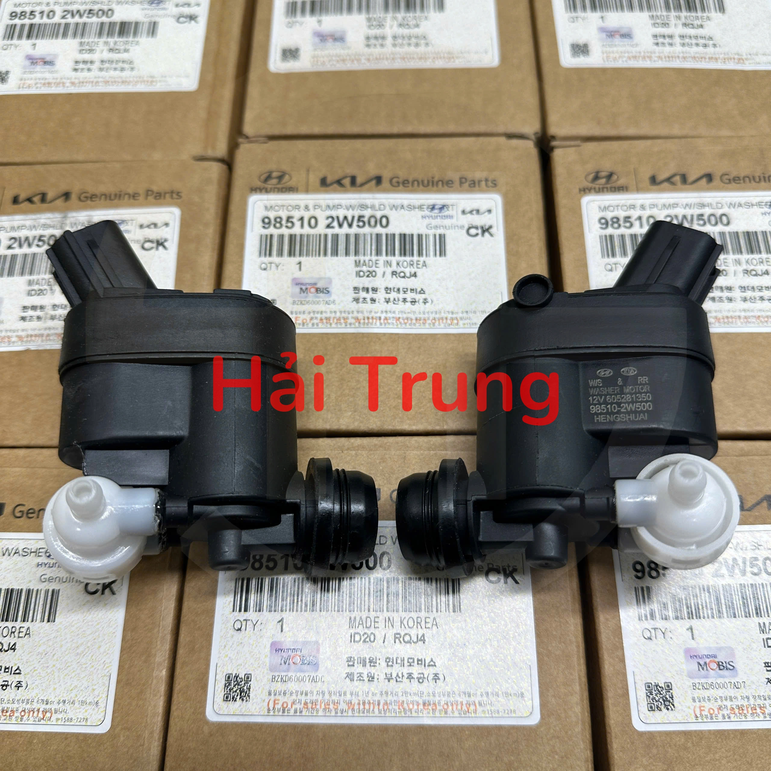 MÔ TƠ BƠM NƯỚC RỬA KÍNH HYUNDAI KIA 985102W500 