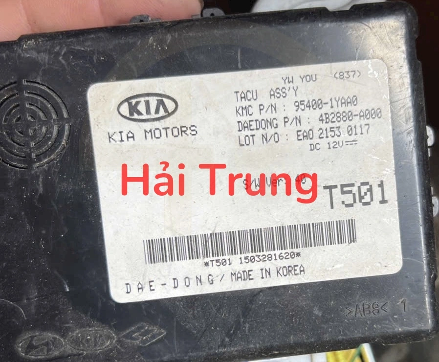 Hộp điều khiển thân xe BCM Kia Morning Tháo Xe 95400-1YAA0