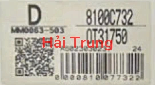 Đồng hồ táp lô Mitsubishi Pajero Sport 2018 Tháo Xe 8100C732