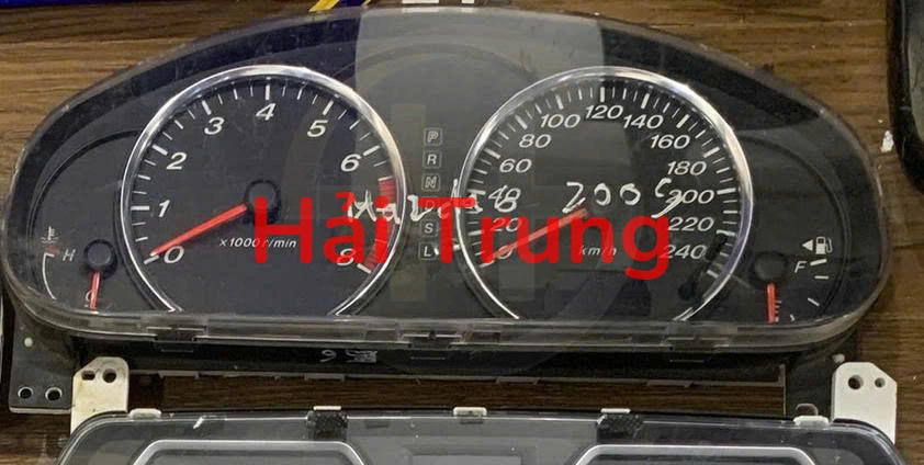 Tháo xe Bảng đồng hồ táp lô Mazda 6