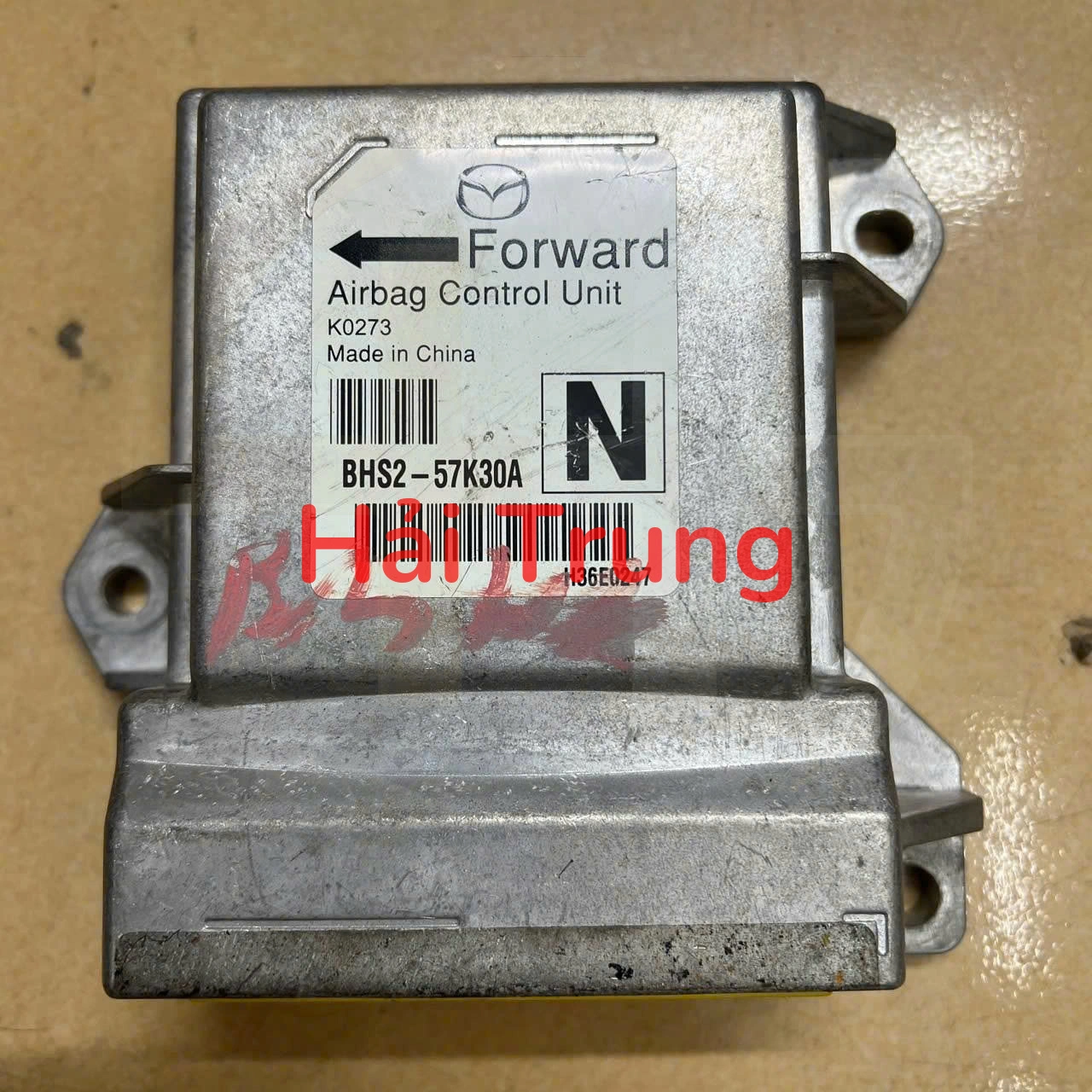 BHS257K30A Hộp điều khiển túi khí Mazda 3 2015 2016 2017 Tháo Xe