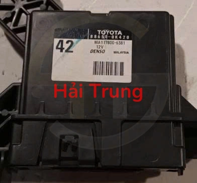 Hộp điều khiển điều hòa Toyota Hilux 2017-2021 Tháo Xe 88650-0K420