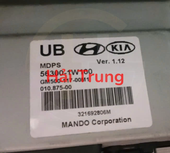 563001W100 Hộp điều khiển cọc lái, cột lái điện Kia Rio Tháo Xe