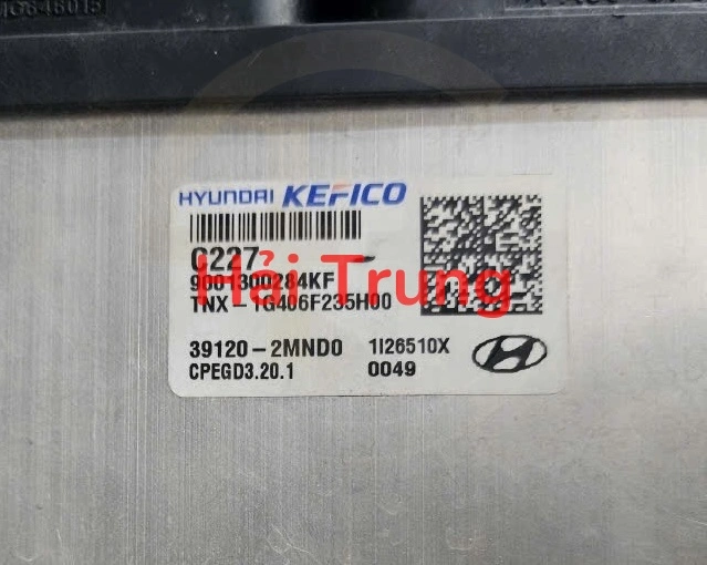 Hộp điều khiển động cơ Hộp đen ECU Hyundai Tucson 2022-2025 Tháo Xe 39120-2MND0