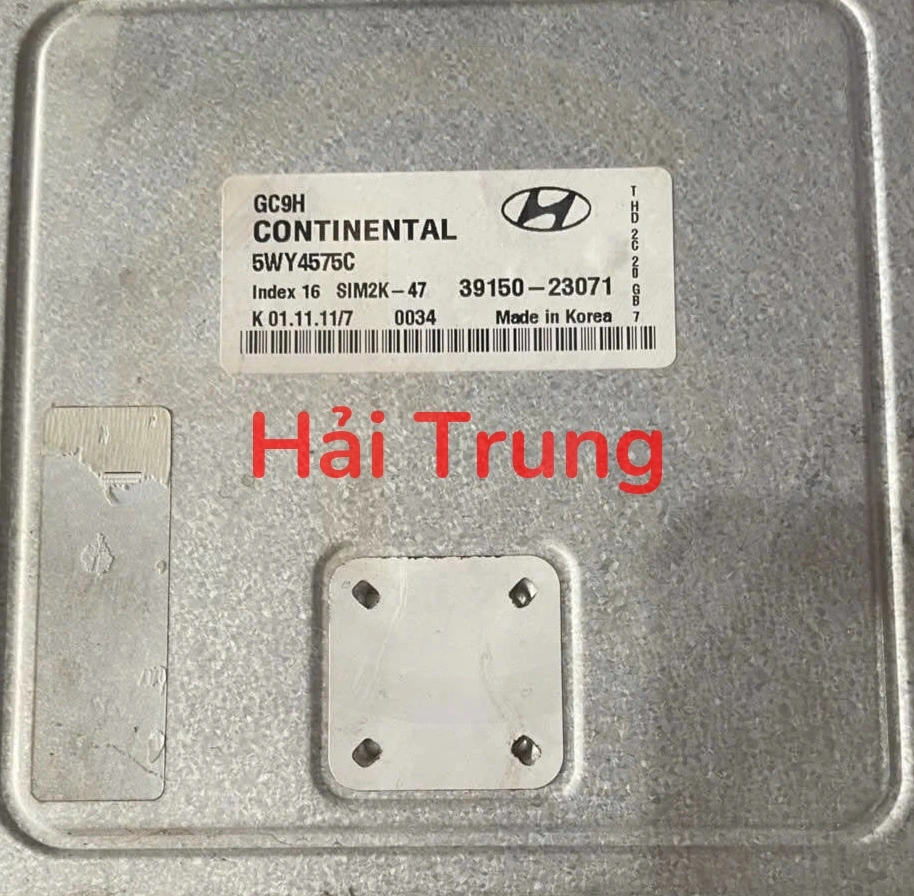 Hộp điều khiển động cơ (ECU ECM) Hyundai Sonata Tháo Xe 39150-23071 3915023071